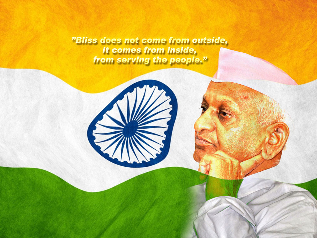 Anna Hazare Wallpaper